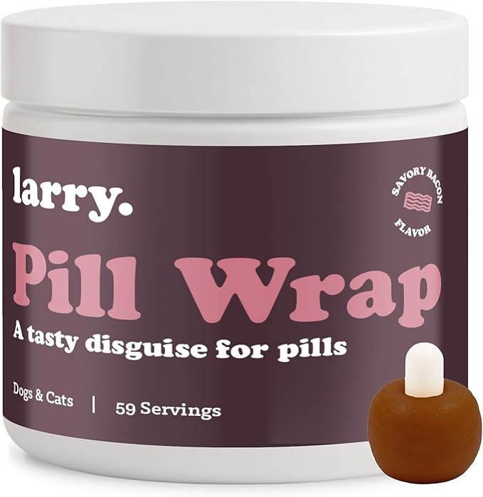 Bacon Pill Wrap for Dogs - Pet Pill Paste - Hide Dog Medication Pockets - Dog Treats for Medicine Hide Pill - 59 Servings - 4.2 oz - Made in USA