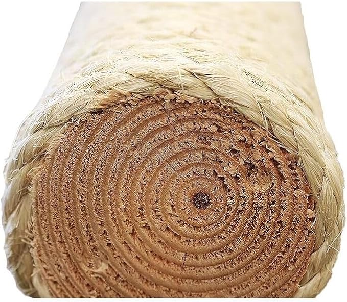 Fresh Scratching Post with Sleeping Perch - 24" W x 12" D x 30" H, Durable Sisal Surface for Claw Care and Comfortable Top Perch for Cats to Rest, Blends Functionality with Cozy Design