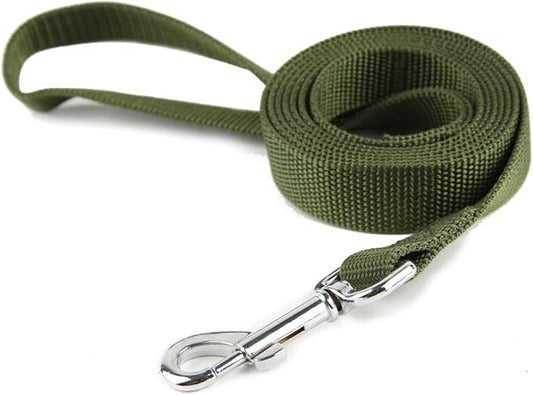 Nylon Dog Training Leash, Traction Rope, 4Ft /5 Foot /6 Feet Long, 5/8 inch 3/4 Inch 1 Inch Wide, for Small and Medium Dogs