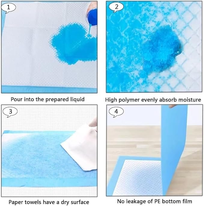 Puppy Pee Pads for Dogs 24"x36" 25 Count, Large Dog Pee Pads, Leak-Proof & Super Absorbent Dog Pee Pads, Thicken Disposable Potty Pads Puppy Training Pads for Cats Rabbits