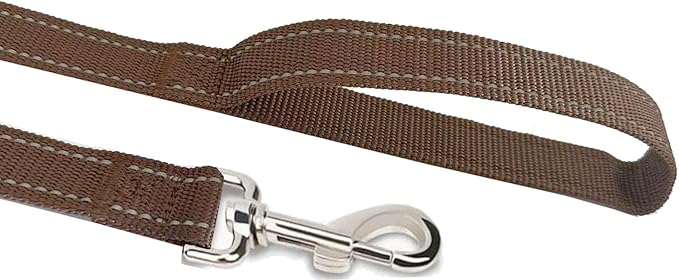 Reflective Dog Leash 4Ft /6 Feet Long, 3/4 Inch Wide, for Small and Medium Dogs
