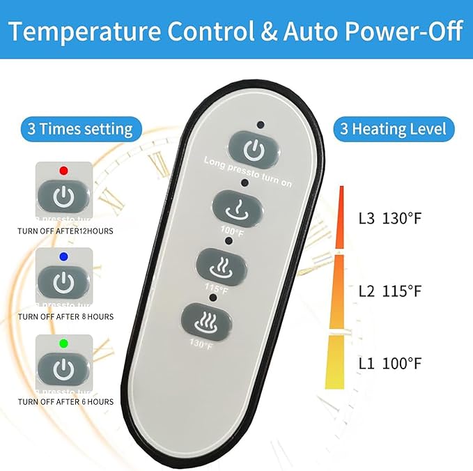 Self-Warming Heated Orthopedic Dog Bed with Dual-Side Comfort (Grey), Reversible Heating Pad for Cats & Small Pets, Waterproof and Machine Washable