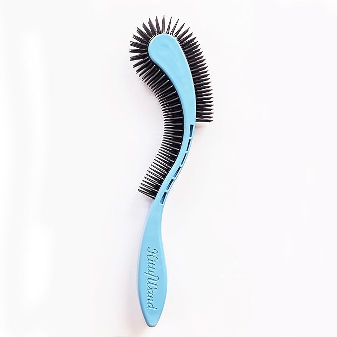 Cat Brush, Blue. Designed for Comfort, Created for Results. This innovative grooming brush features multi contoured shapes that gently adapt to your cats body for stress free grooming.