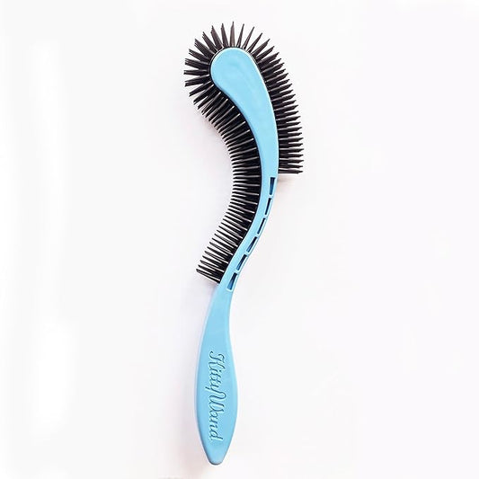 Cat Brush, Blue. Designed for Comfort, Created for Results. This innovative grooming brush features multi contoured shapes that gently adapt to your cats body for stress free grooming.