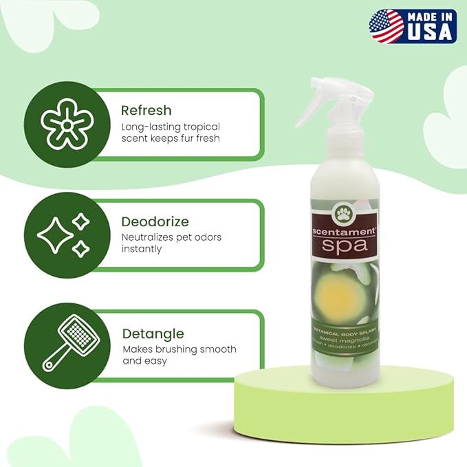 Best Shot Scentament Spa Botanical Body Splash Sweet Magnolia, 8 oz.