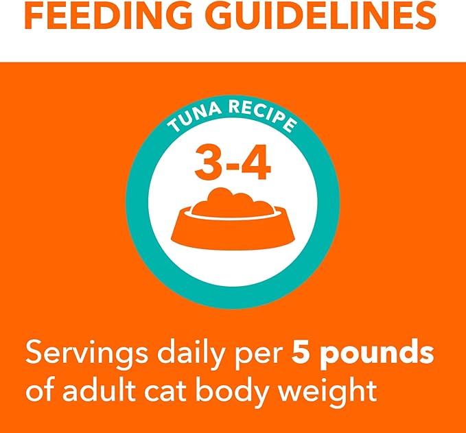 IAMS Perfect Portions Healthy Adult Grain Free Wet Cat Food Pate, Tuna Recipe, 2.6 oz. Easy Peel Twin-Pack Trays (24 Count, 48 Servings)