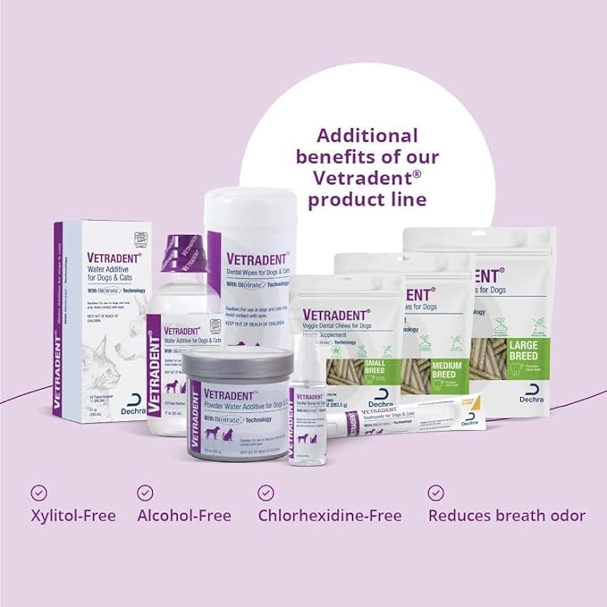 Vetradent® Veggie Dental Chews for Medium Dogs