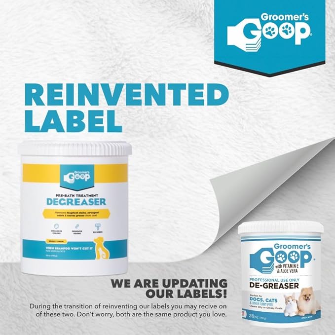 Groomer’s Goop Pre-Bath Pet Degreaser (28 oz)