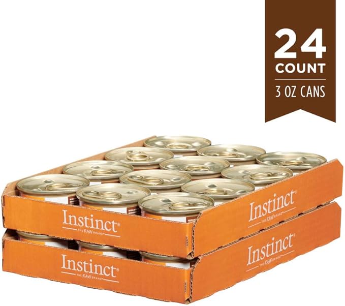 Instinct Limited Ingredient Diet, Natural Wet Cat Food, Grain Free Recipe - Real Rabbit, 3 Ounce (Pack of 24)