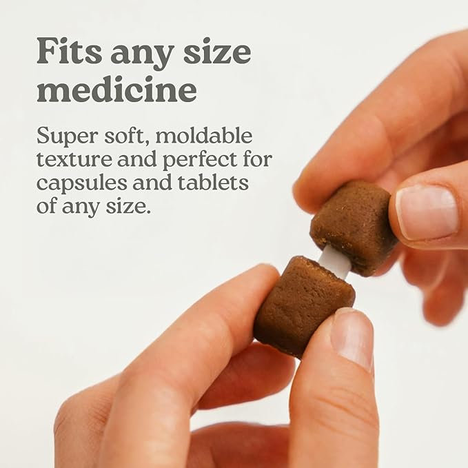 Earthly Pill Buddy Naturals - Chicken Recipe Pill Hiding Treats for Dogs - Make A Perfect Pill Concealing Pocket Or Pouch - 30 Servings