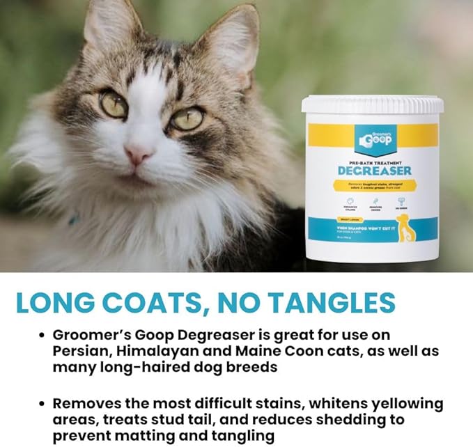 Groomer’s Goop Pre-Bath Pet Degreaser (28 oz)