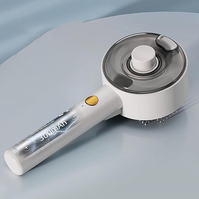 Pet Spray Brush | Anti-Static Grooming Mist Comb | with Release Button Rechargeable Dog Brush,Grooming Tool for Kittens Puppies Massage Shedding