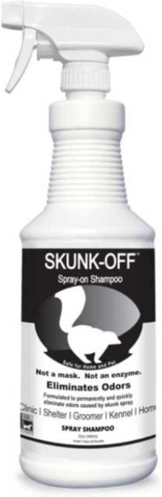 Odorcide Skunk-Off Shampoo Spray, 32 Ounce