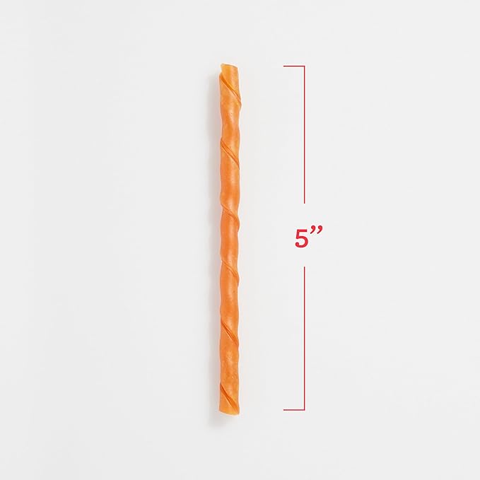 DreamBone Twist Sticks Chews for Dogs, 50 Count, Treat Your Dog to Easy-to-Digest Rawhide-Free Chews Made with Real Peanut Butter and Chicken