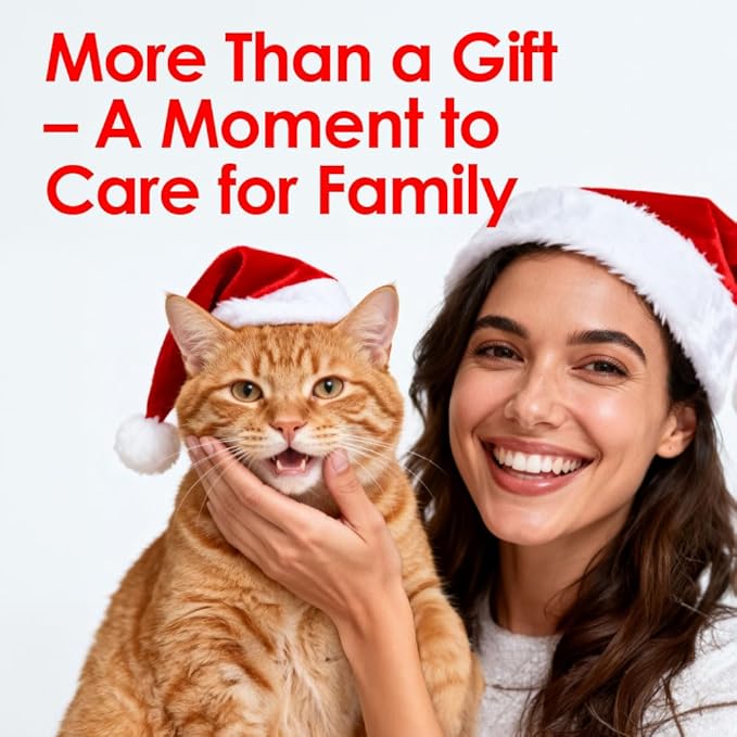 Mooncat Waterless Shampoo, Paw Balm & Dental Wipes – Cat Grooming Kit – Best Stocking Stuffers for Women, Mom & Pet Lovers – Christmas Set