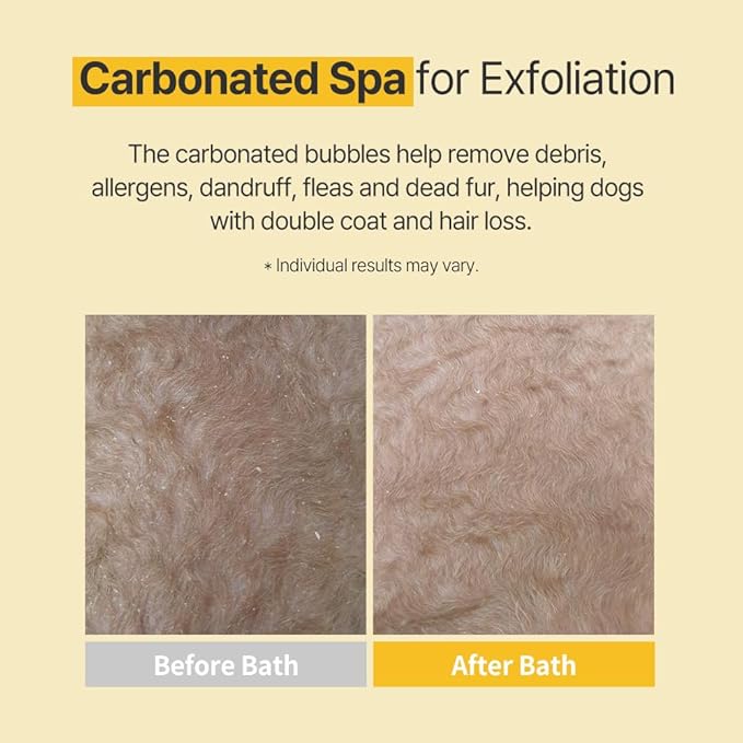 PetO’Cera Hot Spring Bath for Dogs, Alps Onsen Water, Soothes Dry, Itchy, Inflamed Skin, Conditions Coat, Anti-Lick Paw Soak, Hypoallergenic, Tear-Free, No-Rinse Dog Spa, 1.05oz, Dog Grooming, 3.15 oz