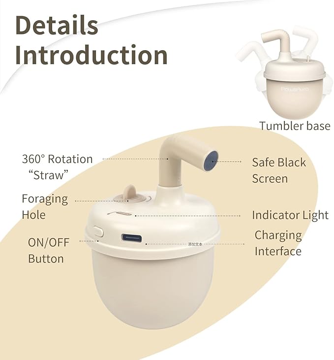 Cat Laser Toy,Cat Laser Toy Automatic Rechargeability,360° Rotation Out of Real Randomized Trajectory Motion,3 Modes Interactive Toy for Cats for Bored Indoor Adult Cat Kittens (Brown)
