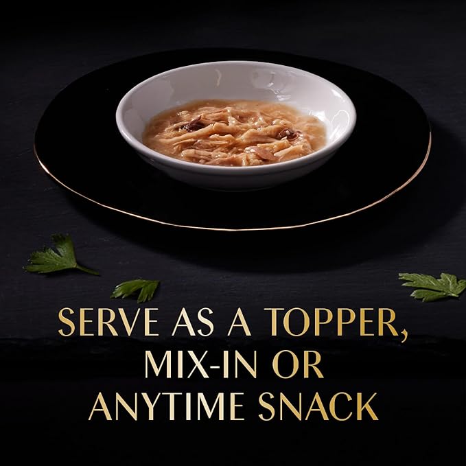 Sheba Selections Filets in Broth Adult Wet Cat Meal Complement Chicken, Chicken & Tuna, or Chicken & Shrimp Recipe, 1.3 oz. Cups, 24 Count