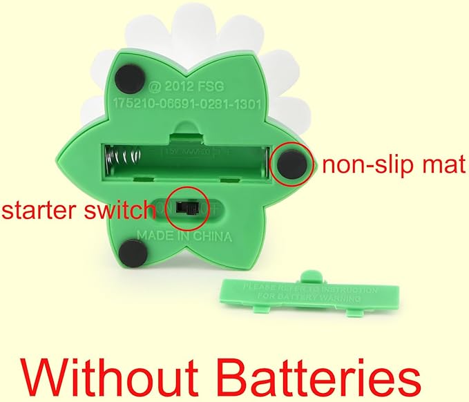 Hypeety Interactive Cat Toys Funny Electric Rotating Butterfly Steel Wire Pet Cat Kitten Teaser Toy for Indoor Cats (Color Random, Without Batteries)