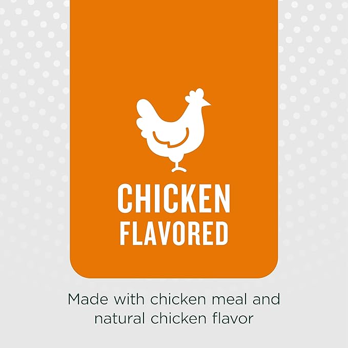 Minties Dental Treats for Cats, Chicken Flavored Treats for Cats, Freshens Breath and Controls Tartar, 30oz (12 2.5oz Bags)