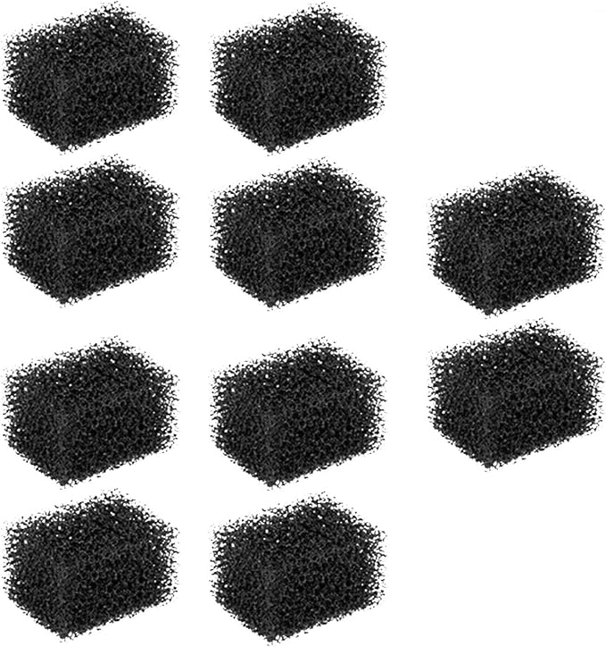10PCS Cat Water Fountain Filter Sponge Pet Water Fountain Replacement