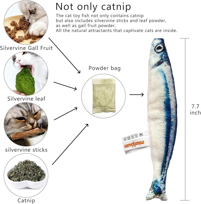 XXL Stainless Steel Cat Litter Box, Includes Catnip Fish Toy & Wand Feather Toy Refill, Extra-Large Metal Litter Pan for Big Cats & Multi-Cat Homes, Pet Toilet Supplies for Kitten