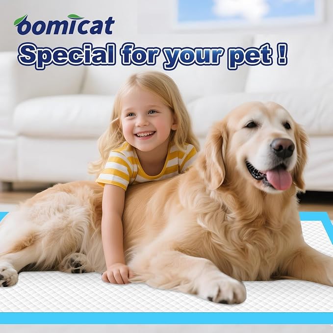 Puppy Pads XL 100 Count, Dog Pee Pads Extra Large, 34"x28" Pee Pads for Dogs, X-Large Disposable Dog Training Pads Super Absorbent&Leak-Proof, Quick-Dry Potty Piddle Pads for Doggy, Cats, Pet Supplies