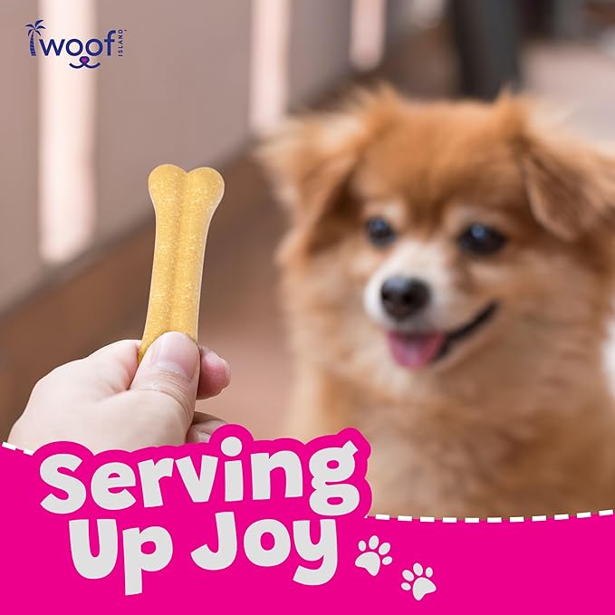 Coconut Dogs Bones - Premium, All Natural Coconut Pets Treats - Healthy Puppy Treats & Vitamin Rich Rawhide Free Chews - (Original)