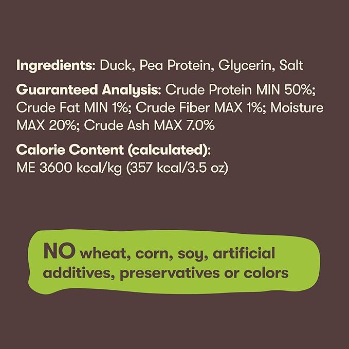 Pet 'n Shape Duck Breast Jerky Dog Treats - 16 Ounce