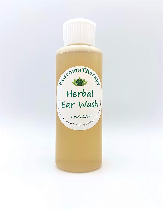 Herbal Ear Wash for Dogs and Cats 4 oz