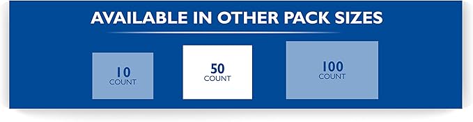 Four Paws Wee-Wee Super Absorbent Unscented Pee Pads for Dogs & Puppies with Insta-Rise Border, Leak-Proof Dog Housebreaking Potty Training Floor Protection, 22" x 23", 50 Count