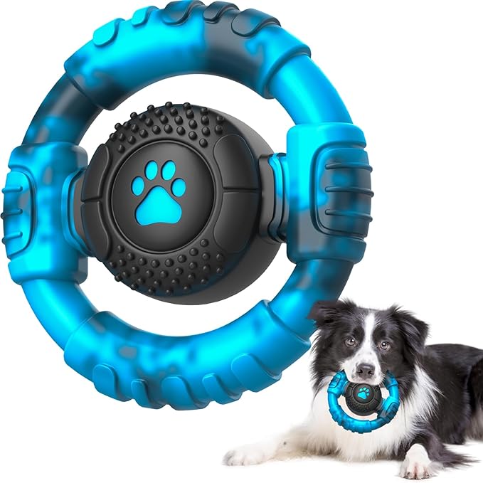 Chew Toys for Medium Large Breed, Tough Dog Toys for Aggressive Chewers, Indestructible Dog Toys to Keep Them Busy, Outdoor Puppy Toys,Birthday
