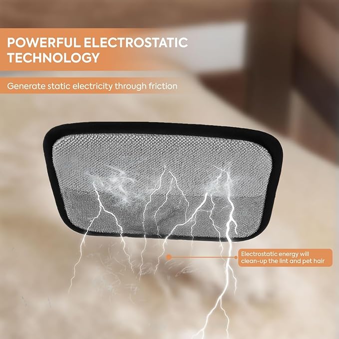 2 Pcs Furcatch Magic glove for pet hair ,dog hair remover mitt efficient pet grooming glove , electrostatic pet hair remover glove for dogs & Cats, pet hair glove for Laundry, Couch, Carpet, Car Seat