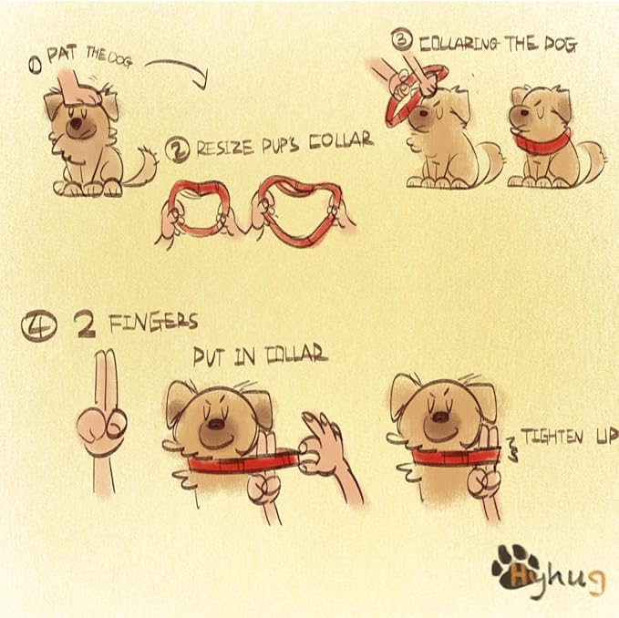 Hyhug Martingale Collar for Dogs Small Blue |Escape - Proof Heavy Duty Nylon Durable No Buckle, Ideal for Training & Daily Walks