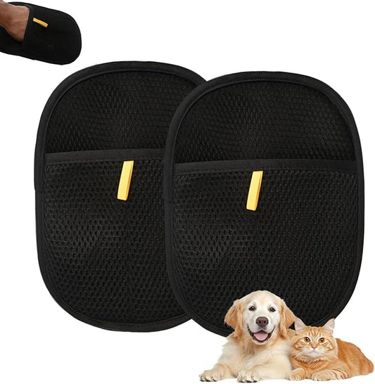 The Magic Brush Pet Hair Removel, Glove Tool Cat Dog Remover, Upgraded Electrostatic Cat Dog Fur Clear Remover for Laundry, Couch, Clothing, Seat