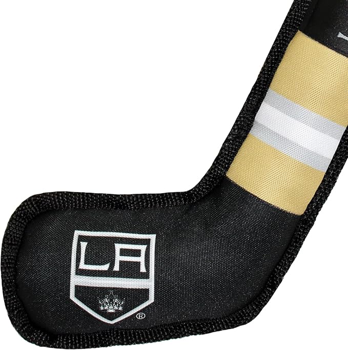 Pets First NHL Los Angeles Kings Stick Toy for Dogs & Cats. Play Hockey with Your Pet with This Licensed Dog Tough Toy Reward!