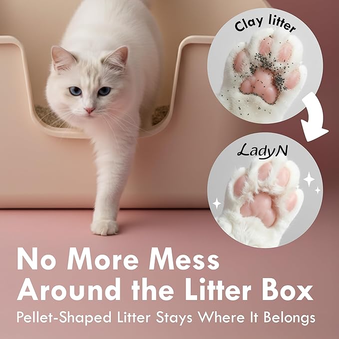 Yosemite Scented Pellet Tofu Cat Litter & Deodorizer Set – Strong Clumping, Odor Control, Easy Cleanup, Long-Lasting Freshness