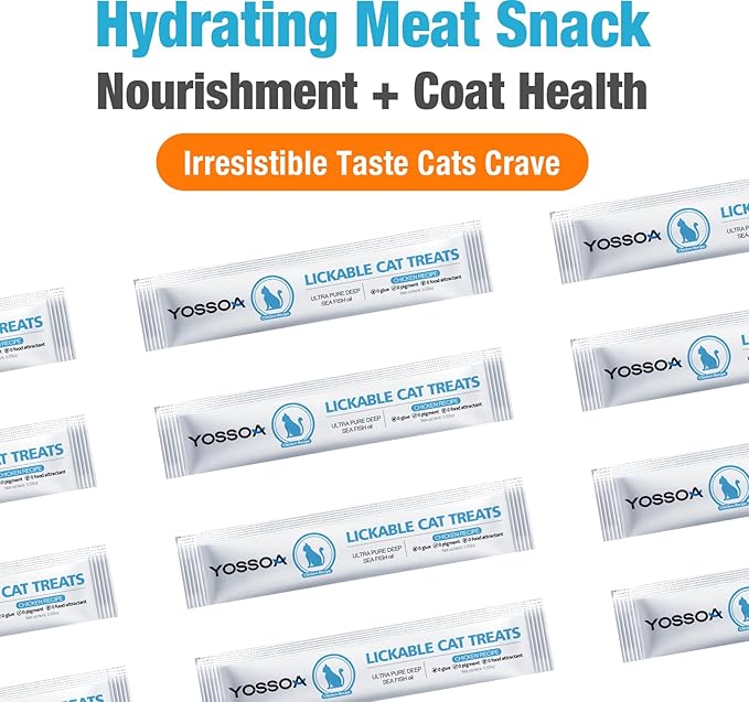 100Tubes Cat Treat Snack Wet Lickable Squeeze Stick Lickable Treats Dogs & Cats Omg3 Squeezable Creamy Purée Cat Snack Chicken Lickable with Multivitamin Lickable pet Treats Healthy Grain-Free