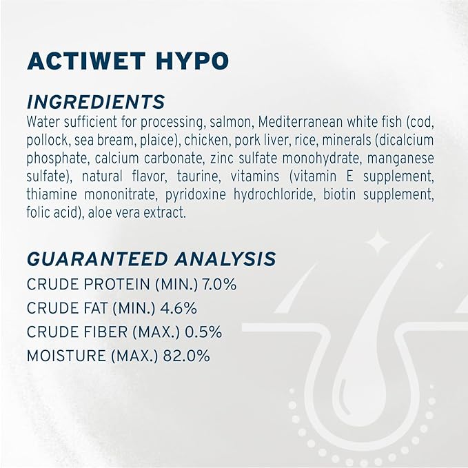 Forza10 - Cat Food, Vet-Approved Hypoallergenic Wet Cat Food, Non GMO, Salmon Flavor, Adult Cats with Allergies, Skin & Coat Support, Made in Italy (3.5 oz, 32 Pack)