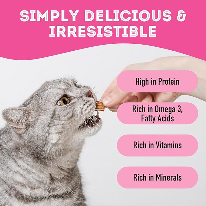 The Granville Island Pet Treatery Dehydrated Wild Salmon Treats for Dogs & Cats (1.76 oz, Pack of 1) Single Ingredient to Maintain Nutrients Vitamins and Healthy Oils Made in Canada