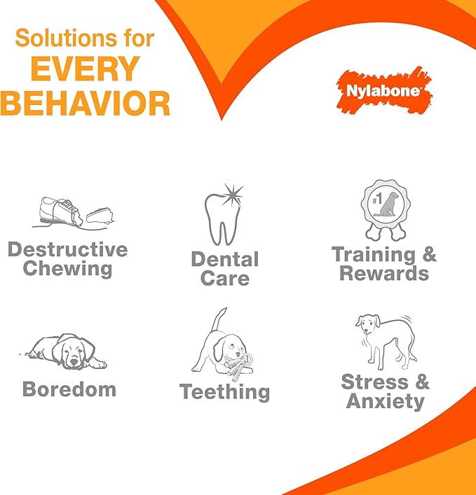 Nylabone Pretzel Power Chew Toy for Dogs, Dog Toys for Aggressive Chewers, Bacon & Peanut Butter Flavor, X-Large Dogs - 50+ lbs, 1 Count