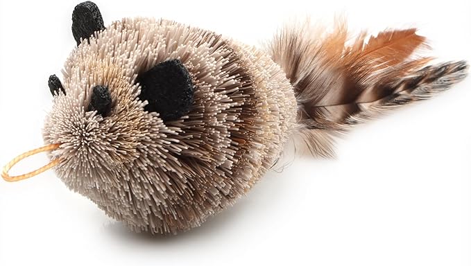 Cat Wand Lures Attachments Feather Toys Refill for Rod Indoo Bored Cats Pole Stick Teaser Interactive Replacement Catcher Hunting Attract (6pcs Cat Toy)