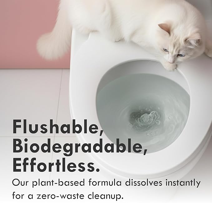 Lady N Pellet Tofu Cat Litter, Strong Clumping Ultra Absorbent, Dust-Free Low Tracking, Enviro-probiotic and Activated Carbon for Odor Control 18lb (2 Packs Unscented)