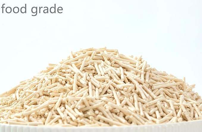 Tofu Cat Litter16.8LB(5.6LB*3bags) Fast Clumping, Dust-Free,100% Food Grade Raw Materials, Clumping,Flushable,Ultra Absorbent and Fast Drying,Solubility in Water,Really,Less Scattering
