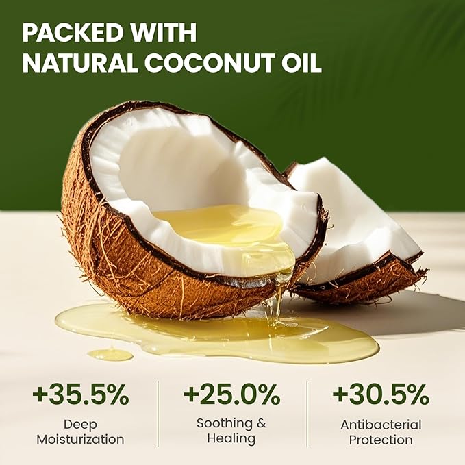 Lick-Safe Dog Paw & Nose Balm with Coconut Oil | Winter Road Salt & Cold Pavement Protector | All-Natural Moisturizer & Soother for Dry, Cracked Pads & Snout | Nose Butter for Bulldogs (1.3 oz / 36 g)