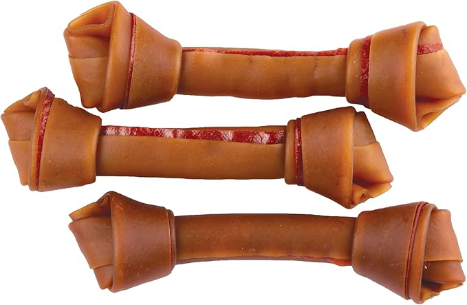SmartBones Dog Chews, Treat Your Dog to Rawhide-Free Dog Bones, Made With Real Meat and Vegetables, 3 Large