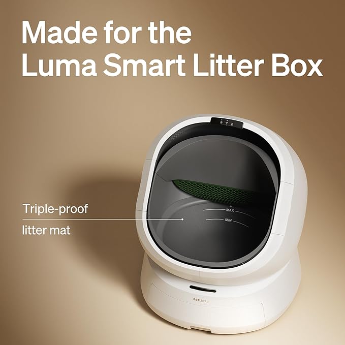 PETLIBRO Cat Litter Pad for Luma Self Cleaning Cat Litter Box with Non-Stick Surface, Claw-Proof, Anti-Leak