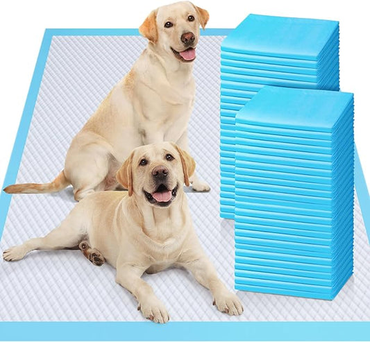 Gimars XXL 30"x36" Thicken 6 Layers Ultra Absorbency Dog Pee Pad Extra Large 3S Quick Dry Leakproof Pee Pads for Dogs, Cats, Rabbits Pets