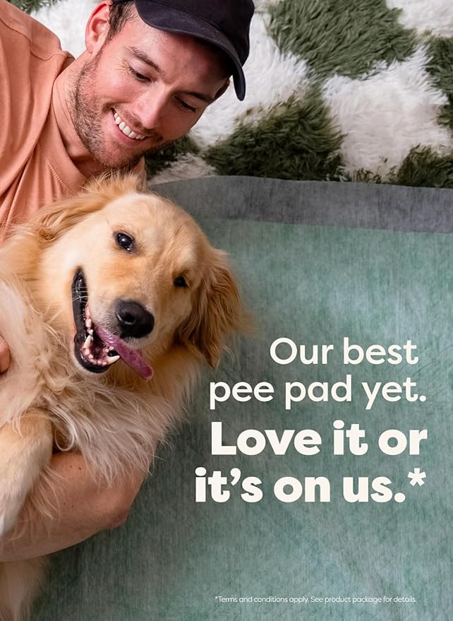 Earth Rated Max Absorbency Trial Pack Puppy Pee Pads for Dogs Absorbs 2X Faster & 2X More, Leak-Proof, Odor Control Potty Training, Unscented, XL, 28” x 34”, 1 Count