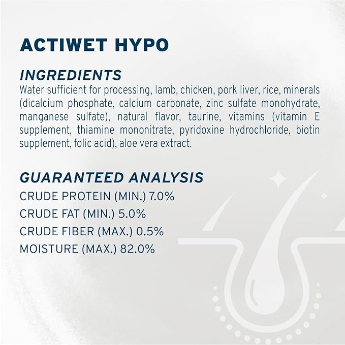 Forza10 - Cat Food, Vet-Approved Hypoallergenic Wet Cat Food, Non GMO, Lamb Flavor, Adult Cats with Allergies, Skin & Coat Support, Made in Italy (3.5 oz, 32 Pack)